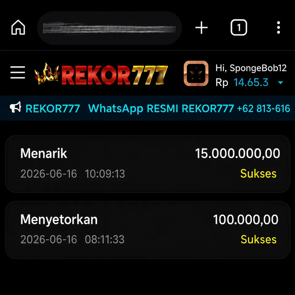 rekor777 Masuk